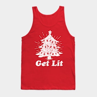 Get Lit - Christmas Tank Top